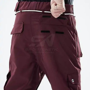 Pantalones de esquí de tela resistente con movimiento flexible para deportes de nieve al aire libre y uso diario. - Product Image 6