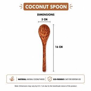 Bol en Coque de Noix de Coco Fait Main, Durable et Écologique, Design Vintage Gravé, Non Toxique, Résistant à la Chaleur - Vente en Gros - Product Image 4