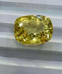 Zafiro Amarillo Natural de Sri Lanka, Gema Suelta, Zafiro Amarillo de Ceilán de Primera Calidad para la Fabricación de Joyas, Anillos, Colgantes, Venta al por Mayor - Product Image 1