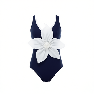 Maillot de bain une pièce grande taille HDJ, effet ventre plat, tenue de plage conservatrice, monokini sexy SQ66808 - Product Image 2