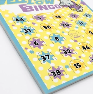 Cartes de Bingo pour le divertissement éducatif - Ensemble de cartes en papier portables - Product Image 4