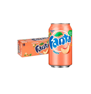 Latas Originales de Fanta Sabor Durazno de 12 oz - Pedidos al por Mayor para Máquinas Expendedoras, Tiendas de Conveniencia y Revendedores - Product Image 3