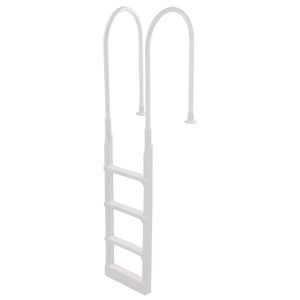 Scala per Piscina Rinforzata 48/54 Pollici con 4 Gradini, Doppio Corrimano, Gradini in Plastica Antiscivolo Ispessiti, Capacità di Carico 300 lb - Product Image 6