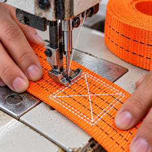 Sangle de fixation à boucle à came 50 mm, 800 kg, en polyester, sans crochet, pour le maintien de charges lourdes sur camions et remorques – Fabricant - Product Image 6