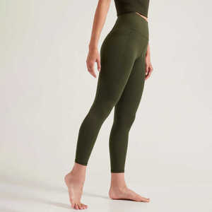 Leggings pour femmes Premium Spade Uniforce, Spandex/Polyester, longueur genou, prix d'usine OEM ODM, durables, extensibles, confortables, élégants - Product Image 4