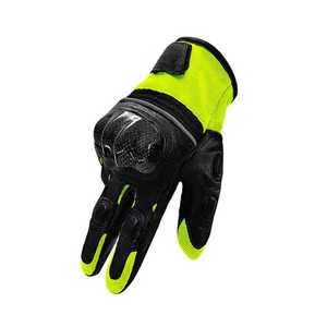 Gants de vélo tactiques en cuir de vachette, protection souple du dos, résistants à l'abrasion, pour la course sur piste, gants de sport pour vélo - Product Image 2