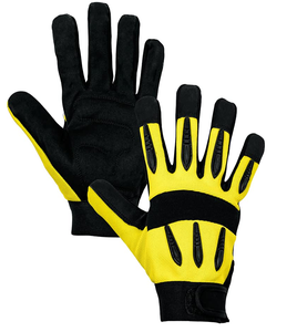 Guantes de Trabajo Mecánicos Resistentes, Guantes de Seguridad con Forro de Kevlar TPR con Protección Contra Cortes de Nivel 5, Guantes de Trabajo Resistentes al Aceite y al Gas para Trabajadores - Product Image 1