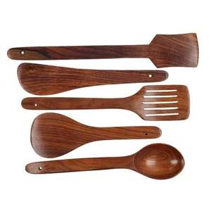 Cuchara de comida de madera de alta calidad Precio al por mayor Cuchara de madera hecha a mano reutilizable por proveedor indio - Product Image 5