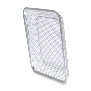 Professional Holloware Surgical Mesh Wire Tray Dental Sterilization Manual Stainless Steel Class1 CE Certified BY <b>Blush</b> Surgical - Product Image 1