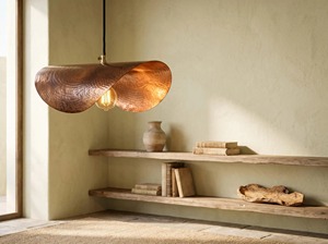 Hot Selling Copper Arch Pendant <b>Light</b> Rustic Style Lighting Fixture Decorative <b>Ceiling</b> Lamp - Product Image 4