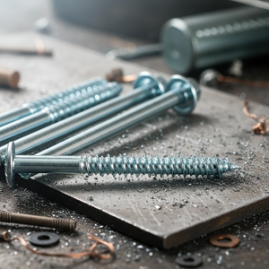 Tornillos de Rosca Parcial de Acero al Carbono Zincado con Cabeza Hexagonal Métrica de Alta Resistencia Clase 4.8 y 6.8, M6-M12, Modelo 13, Marca PDC - Product Image 1