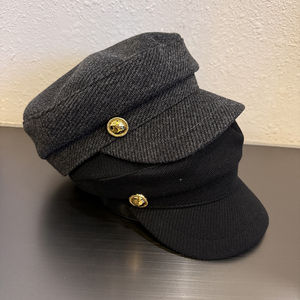 Béret universel personnalisé de haute qualité avec logo brodé en 3D, en tissu toile respirant et à séchage rapide, idéal pour les occasions formelles en extérieur - Product Image 2