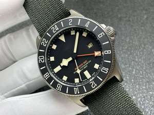 TD <b>Watch</b> GMT Movement 42mm Diameter 13mm Thickness Bidirectional Rotating Outer <b>Ring</b> Multifunctional Men's Mechanical <b>Watch</b> - Product Image 3