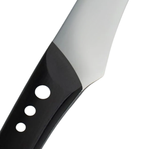 Juego de 4 Cuchillos para Carne de Acero Inoxidable con Hojas Afiladas y Mangos Negros, Caja de Regalo para Carne de Res, Cena y Comedor - Product Image 3