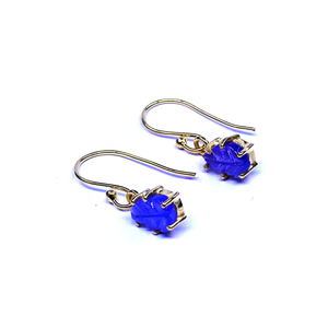 Joyería de plata de ley 925 para bodas y pendientes con piedras preciosas de tanzanita - Product Image 2