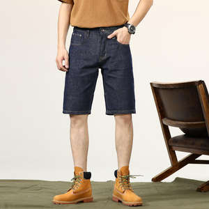 Pantalones Cortos de Mezclilla Casuales Ecológicos de Alta Calidad con Diseño Personalizado, Pantalones Cortos de Algodón Suave Lavado para Hombre, Servicio OEM - Product Image 3