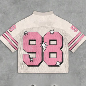 Camisetas Personalizadas para Fanáticos del Fútbol Americano, Ropa Deportiva para Adultos, Fabricadas en Fábrica, Manga Corta, Transpirables, para Verano - Product Image 4