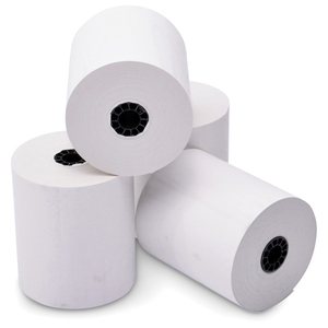 Etiqueta Térmica Directa 55gsm 65gsm Papel Térmico Semibrillante Rollo Jumbo de Papel Materia Prima - Product Image 3