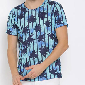 เสื้อยืดซับลิเมชั่นผู้ชาย แห้งเร็ว MOQ ต่ำ ไซส์ใหญ่ รับออกแบบลายเสื้อยืดซับลิเมชั่นผู้ชาย - Product Image 1