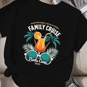 Camiseta cómoda para mujer Cocktail Family Cruise Punta Cana 2025 - Product Image 2