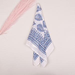 Custom Size 100% Cotton Hand Block Print <b>Bandana</b> Wholesale Supplier Headwear Personalized Cotton Neckerchief - Product Image 3