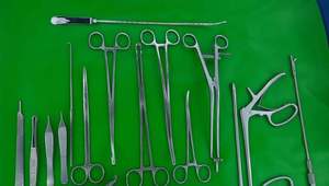 20 PCS Manual Colposcopy <b>Instrument</b> Tray Set Gynecology Surgical <b>Instruments</b> Stainless Steel Medical Kit CE Certified Pentax - Product Image 3