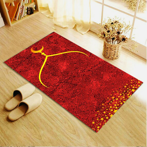 Tapis de prière doux, fabriqués à la machine, antidérapants, pour la maison et les voyages, design léger, usage quotidien, tapis de prière musulman classique - Product Image 4