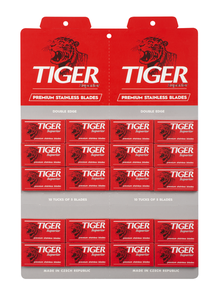 Cuchillas Desechables Tiger Superior Premium de un Solo Filo, Hechas de Acero Inoxidable Sueco con Recubrimiento de Cromo PTFE para un Afeitado Suave - Product Image 2