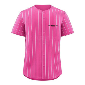 Reasonable Price High Quality Short <b>Baseball</b> Jersey New Arrival Top Selling Breathable 100% Polyester Customizable OEM Service - Product Image 1