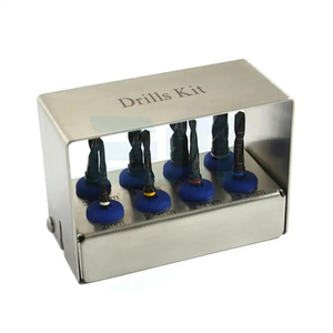 ชุดเครื่องมือเจาะรากฟันปลอม Bone Bridge Instruments BBI-378 8 ชิ้น คุณภาพสูง เคลือบสีดำ ทำจากสแตนเลสเกรด A+ ได้รับมาตรฐาน CE - Product Image 4