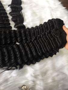 Extensions de cheveux 100% vierges vietnamiennes ondulées de type Remy, tissage cutané, provenant d'un seul donneur, prix de fabrication inclus - Product Image 3