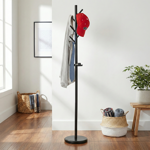 Porte-manteau sur pied en forme d'arbre pour bureau et maison, Meilleure VENTE, Fabricant de rangements domestiques de Taïwan, 12 métal K/D - Product Image 1