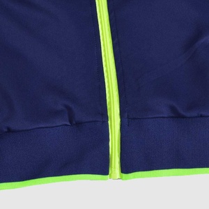 Conjunto Deportivo Casual para Hombre, Chaqueta con Cierre Completo, Cálido, Transpirable, de Secado Rápido, Traje Deportivo Ecológico, con Cierre de Cremallera en Contraste de Color - Product Image 4