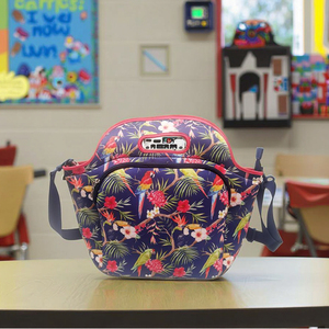 Ningbo Wilson Neoprene Double Layer Crossbody Portable Insulated Cool Lunch Bag Zipper Durable PEVA for Office Women Kids - Product Image 6