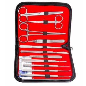 Kit de Disección Reutilizable y Duradero para Estudiantes de Veterinaria, Juego de Instrumentos Quirúrgicos de Acero Inoxidable, Grado A+, Certificado CE - Product Image 5