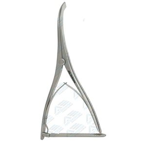 Écarteur Inge Lamina de 11 pouces à lames concaves dentelées, micro-pointe de 1 mm, instrument chirurgical orthopédique, instruments de neurochirurgie - Product Image 1