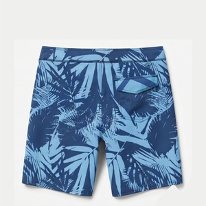 Shorts de Playa para Hombre, Estilo Atardecer, Cintura Elástica, Transpirables, Ropa Tropical para Piscina, Escapadas a la Costa, Diseño Personalizado - Product Image 2