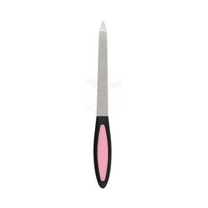 Custom Logo Professional Double-Sided Stainless Steel <b>Nail</b> <b>File</b> with Custom Grit for Manicure Pedicure (Classical/Luxury Style) - Product Image 2