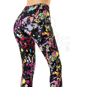 Leggings de sport légers pour femmes, sublimés, confortables, respirants, extensibles, pour le yoga, les entraînements et les activités sportives. - Product Image 6