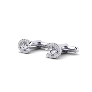 Boutons de manchette en or 9 carats de qualité supérieure pour hommes, gravure personnalisée, bijoux raffinés, cadeau de mariage, accessoires d'affaires et vêtements de cérémonie - Product Image 2