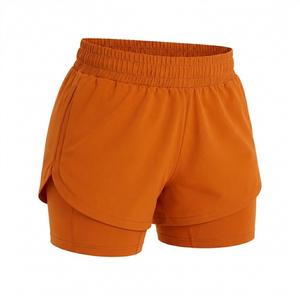 Nouveaux shorts de sport pour femmes, vêtements de fitness, shorts de sport à double couche pour femmes, shorts de course pour femmes - Product Image 1