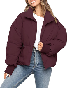 Wholesale Customized Fashionable Plain Blank <b>Puffer</b> <b>Jacket</b> For Ladies High Quality Women <b>Puffer</b> <b>Jacket</b> In <b>Cheap</b> Price - Product Image 6