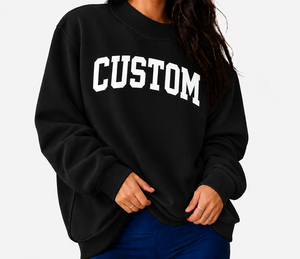Summer Spring New Style Women's Oversized <b>Mock</b> <b>Neck</b> Unlined Design Solid Color Street Wear Pullover Custom Logo Printing <b>Top</b> - Product Image 1