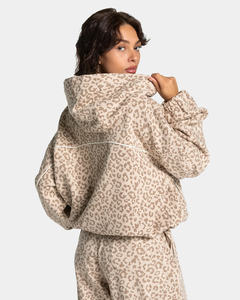 Premium Women Leopard Print Tracksuit Custom OEM Wholesale Factory Supplier USA Fashion Streetwear Activewear Collection - Product Image 4