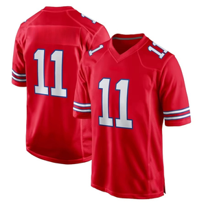 Camisetas de Fútbol Americano Unisex de Primera Calidad, las Más Populares, a Precio Económico, con Estampado por Transferencia de Calor, Tallas Grandes, Cortas, Transpirables y de Secado Rápido - Product Image 1