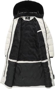 Women's Lightweight Waterproof <b>Packable</b> Hooded Winter Quilted <b>Jacket</b> with Detachable Hat Sleeves Zipper Closure Polyester Filled - Product Image 4
