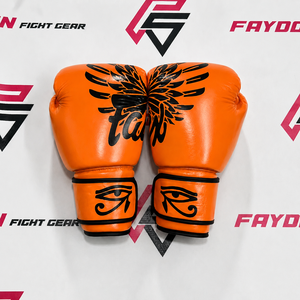 Guantes de Boxeo Blancos Personalizados Fairtex Falcon con Estampado, Modelo Muay Thai, para Adultos, Disponibles en Todas las Tallas y Colores - Product Image 6