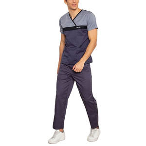 Traje Médico de Alta Calidad para Hombre, Conjunto de Uniformes Médicos de Algodón y Poliéster - Product Image 3