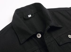 Wholesale High Quality Custom Logo Front 100% Cotton Men's Winter <b>Jeans</b> Jacket Breathable Eco-Friendly Quick Dry 280g Outdoor - Product Image 4