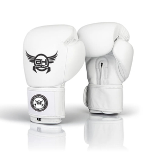 Guantes de Boxeo Duraderos de Cuero Premium para Entrenamiento y Sparring con Soporte para Muñeca para Ejercicios de Gimnasio - Product Image 1